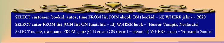 Bannerzelle - SQL Abfragen